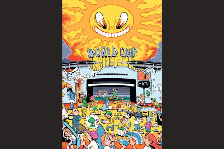 De calorão em calorão: no Mundial de Clubes de 2025, que serviu de ensaio para a Copa, o nordeste e o centro dos Estados Unidos foram atingidos por uma onda de altas temperaturas - CRÉDITO: CRIS VECTOR_2026