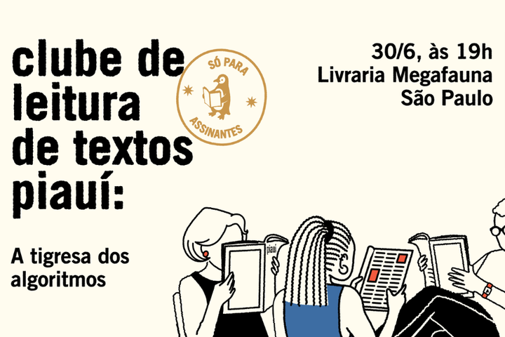 Imagem Clube de Leitura de Textos piauí: A Tigresa dos Algoritmos