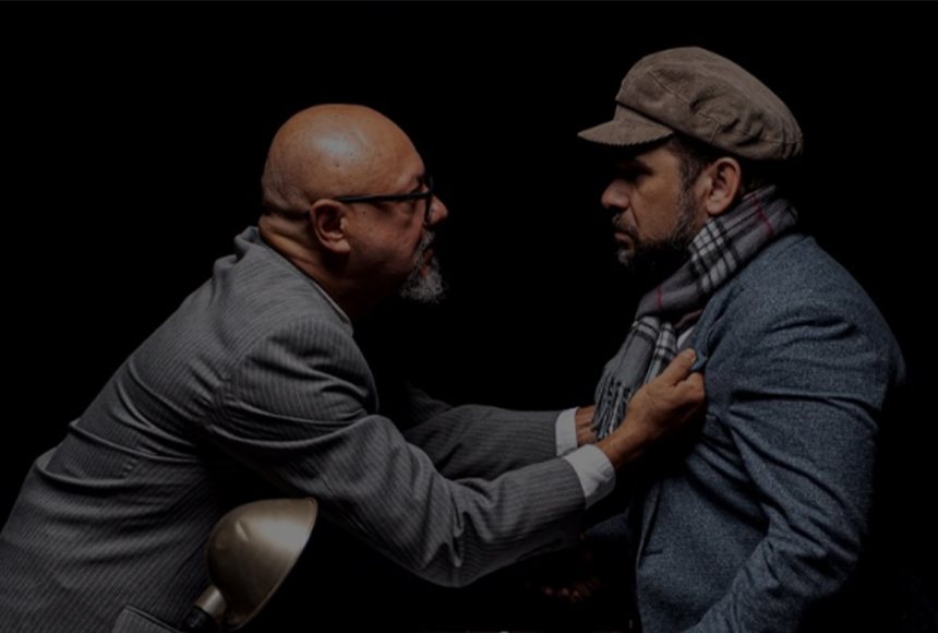 Imagem Um duelo psicológico, filosófico e teatral