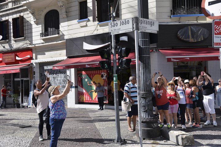 Esquina das avenidas São João e Ipiranga é uma das mais famosas de São Paulo - Cesar Diniz/Pulsar Imagens