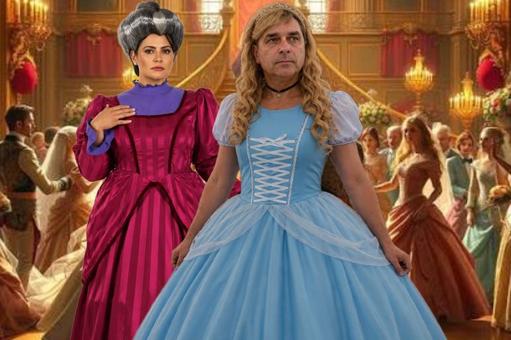 Imagem Depois de Dark Horse, Flávio investe em remake de Cinderela com Michelle Bolsonaro
