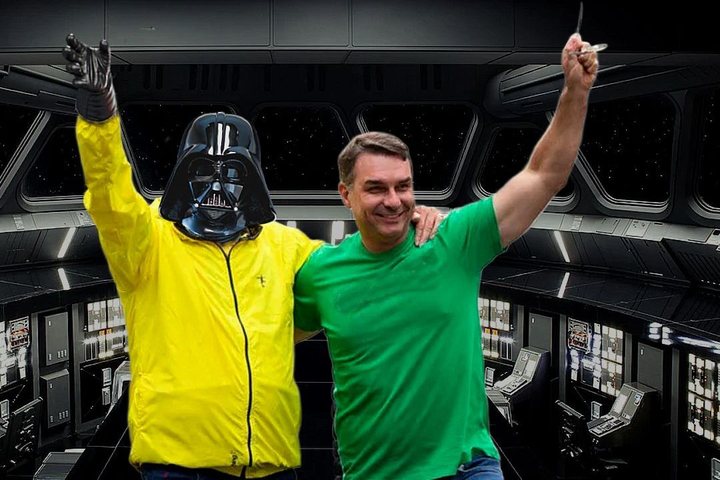Imagem Escolha para vice de Flávio estava entre Alfredo Gaspar, Magneto e Darth Vader