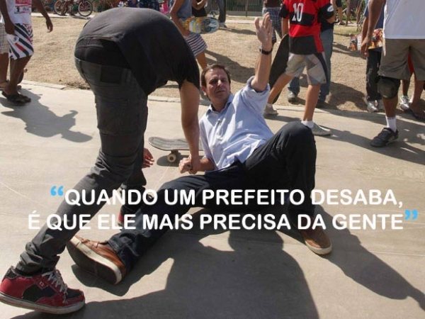 Imagem Eduardo Paes e Diego Hypólito disputam ouro em estabaco carpado
