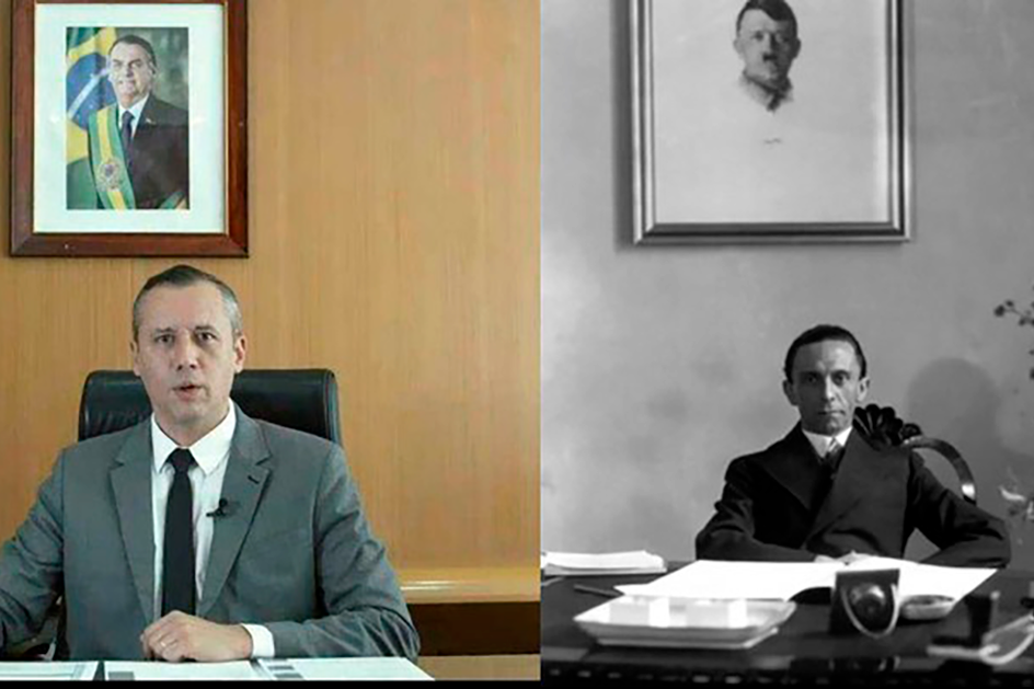 Imagem Adolf Hitler recorre ao Ecad para cobrar direitos autorais do governo Bolsonaro