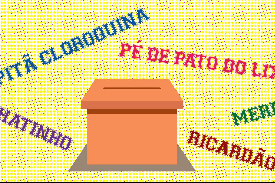 Imagem Bons de meme, ruins de voto