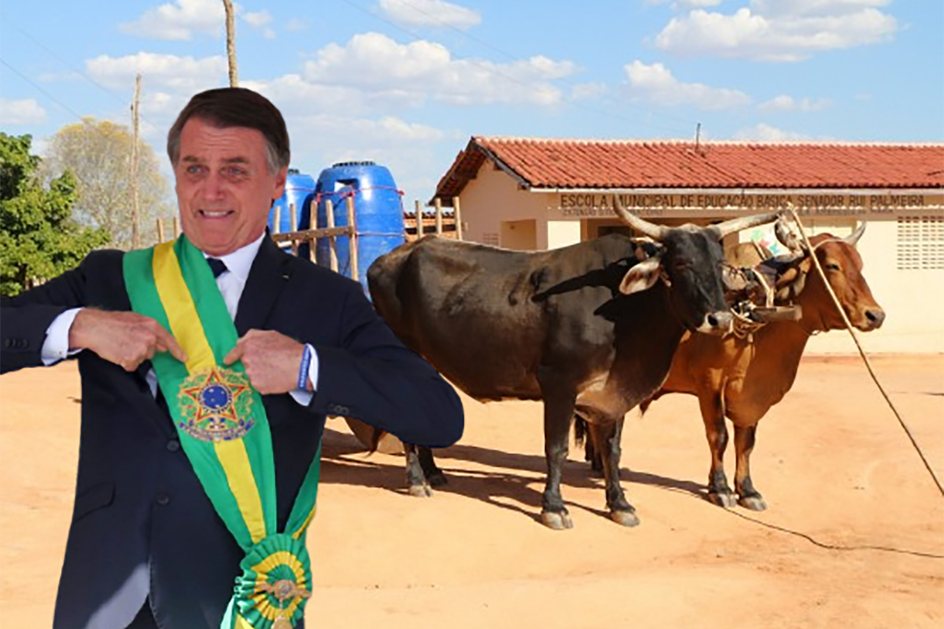 Imagem Bolsonaro chama gasolina de GasoChina e investe em tração animal