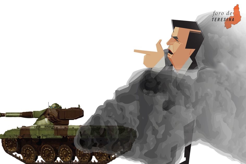 Imagem Foro de Teresina #163: Bolsonaro engolido pela própria fumaça