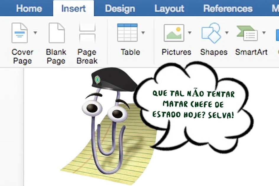 Imagem Exército lança atualização do Word com assistente virtual que coíbe produção de provas contra si mesmo