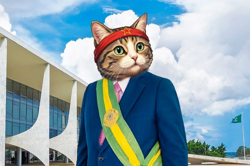 Imagem Empolgado com campanha com IA, PT crava gatinho virtual como sucessor de Lula em 2026