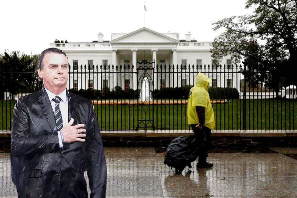 Imagem Bolsonaro desaba ao saber que prisão domiciliar não pode ser cumprida na Casa Branca