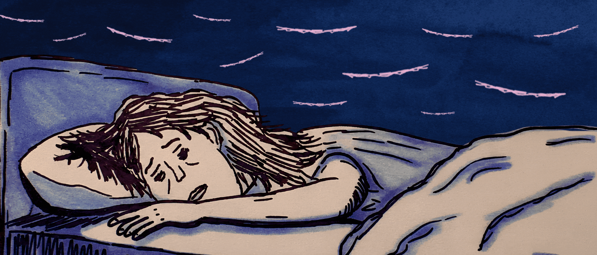 A fibromialgia, doença que significa “dor nos músculos e nos tecidos fibrosos”, afeta mais de 4 milhões de brasileiros - Ilustração: Pedro Moro