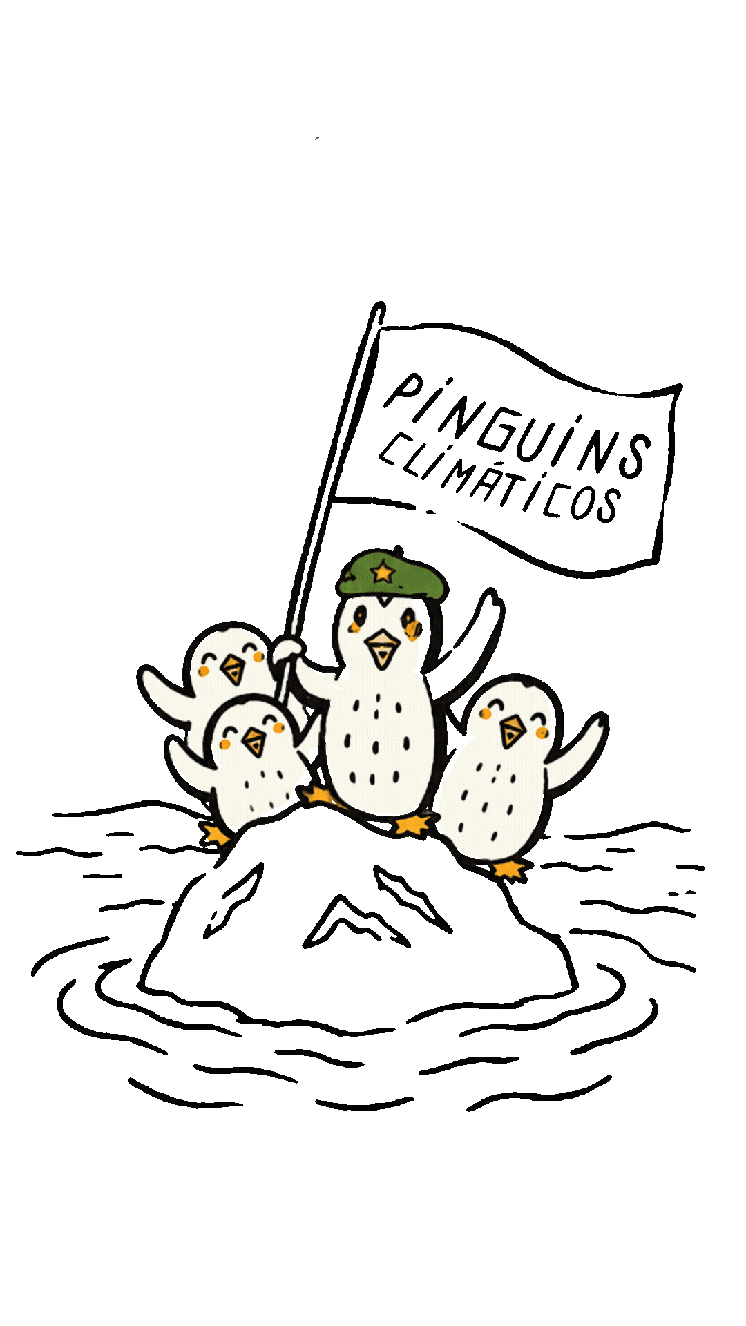 Imagem Pinguins climáticos