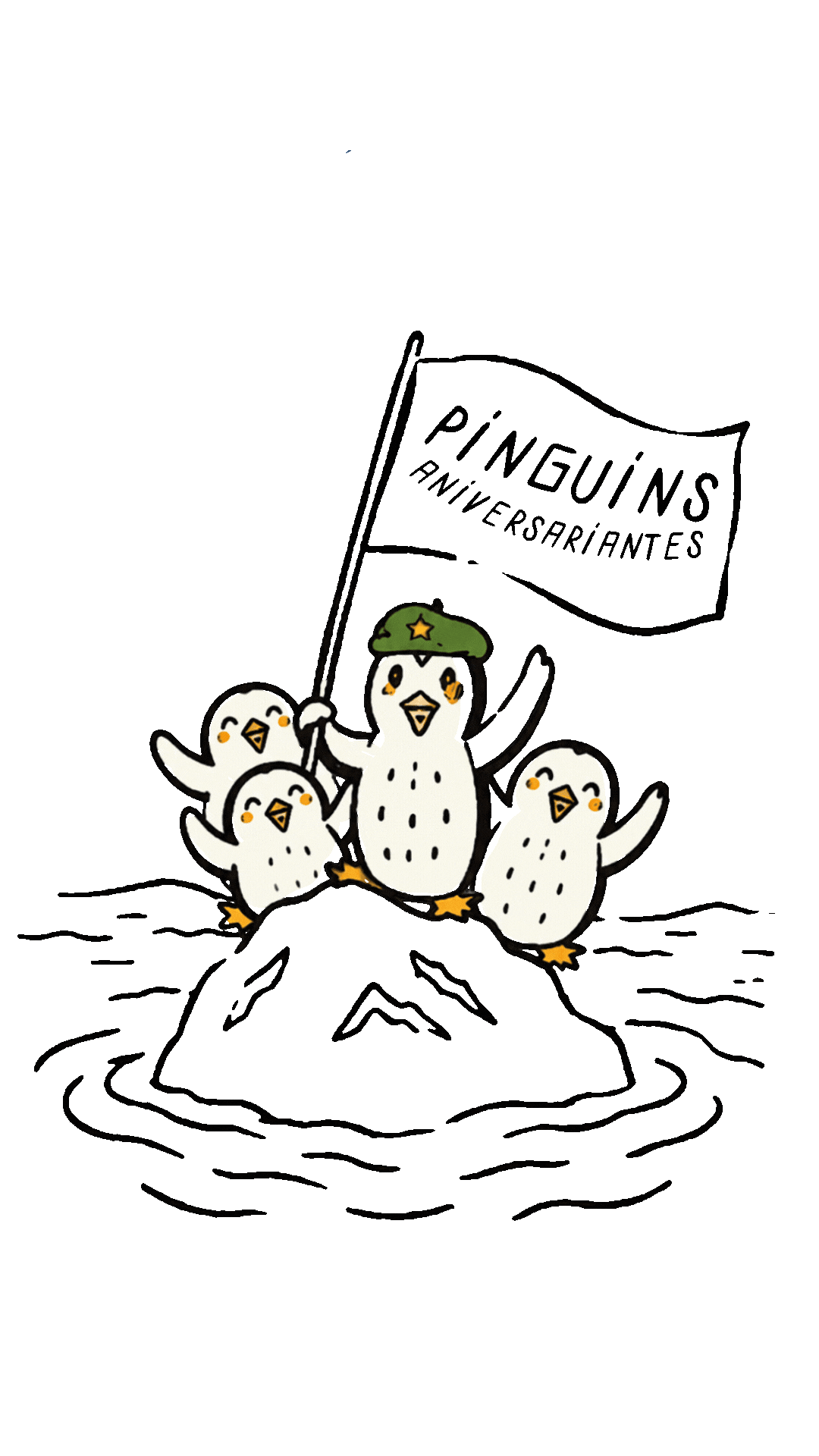 Imagem Pinguins aniversariantes