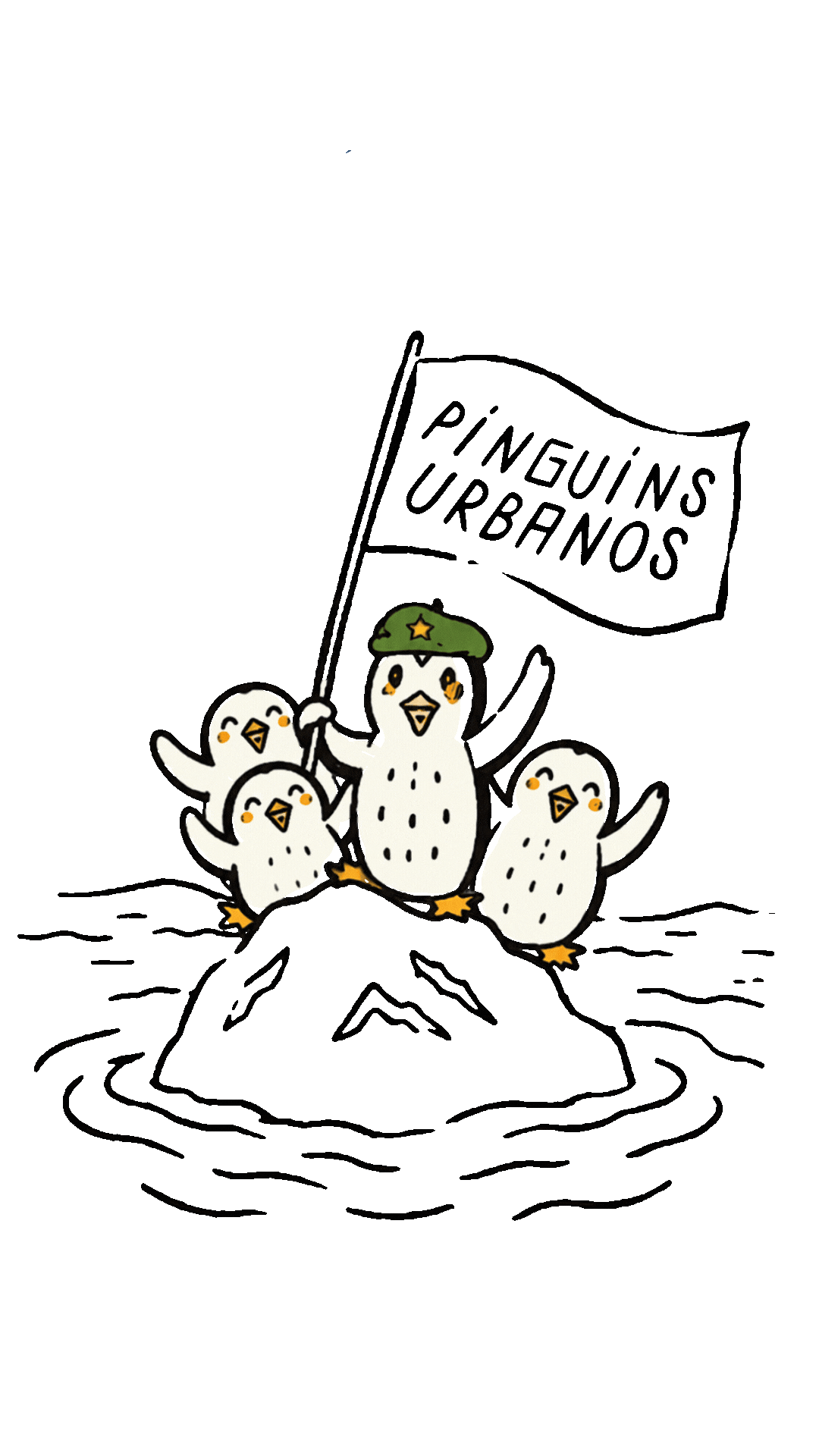 Imagem Pinguins urbanos