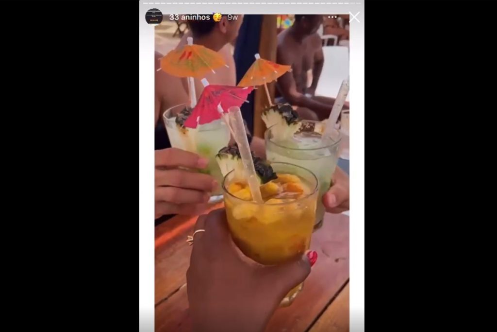 Outra foto da sargento Marques que registra a estadia em Aracaju
