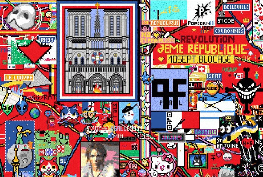 Imagem Anarquia em 4 trilhões de pixels